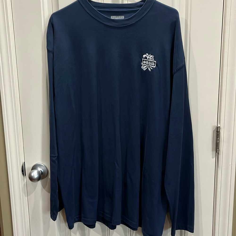 Zorrel Long Sleeved T Shirt Men’s XXL Navy
